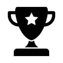 Motorsport Großer - Motorradrennen - Symbol